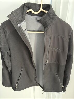 Men's Black Full-Zip Jacket